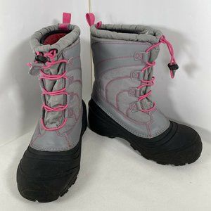 The North Face Alpenglow IV Pink Gray Women’s Winter Waterproof Boots Size 6
